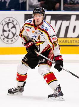 Luleås Karl Fabricius spelade sin 500 match för Luleå