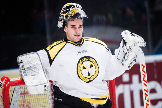Brynäs målvakt Bernhard Starkbaum