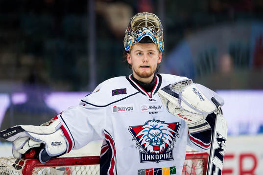 Linköpings målvakt Marcus Högberg