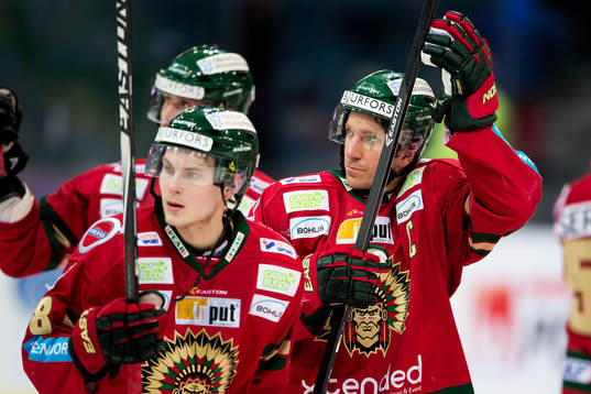 Frölundas Joel Lundqvist tackar publiken