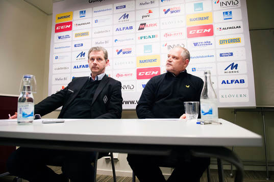 Karlskronas assisterande tränare Torbjörn Karlsson och
