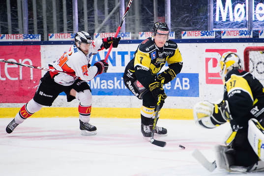 Karlskronas Jimmy Andersson och Västerås Nicholas Angell