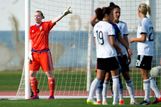 Sveriges målvakt Hedvig Lindahl