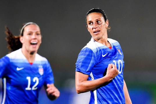 s Carli Lloyd jublar