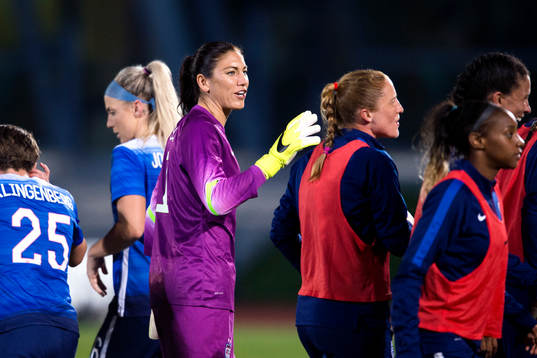 s målvakt Hope Solo