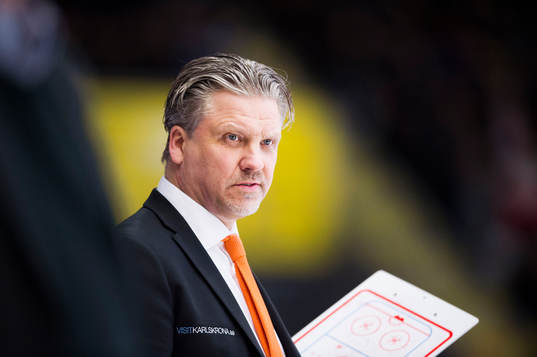 Karlskronas tränare Per Hånberg