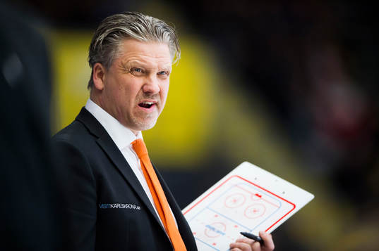 Karlskronas tränare Per Hånberg
