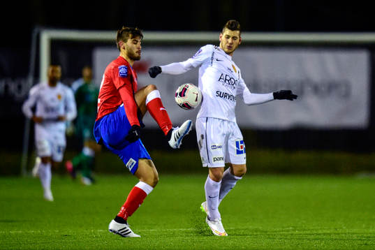 Helsingborgs Astrit Ajdarevic och Syrianskas Daniel