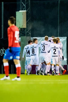 Syrianskas spelare firar 1-1
