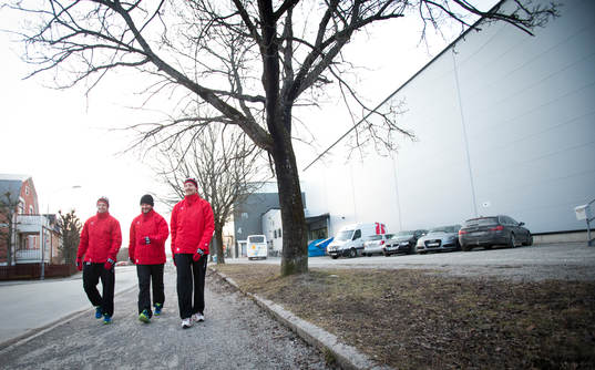 Örebros Kalle Olsson, Johan Wiklander och Marcus Weinstock