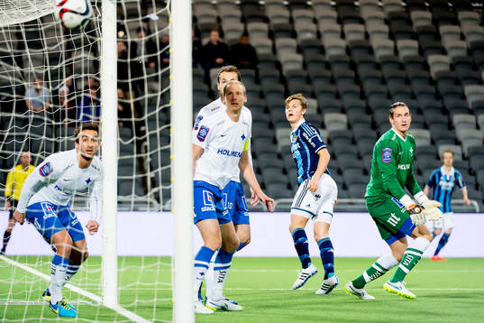 Djurgårdens Jesper Karlström gör 1-0