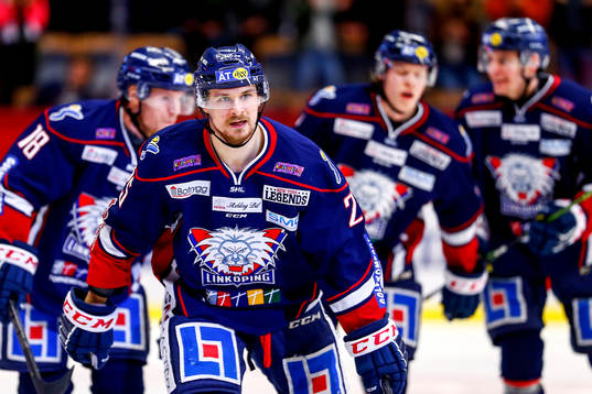 Linköpings Johannes Salmonsson jublar