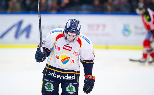 Djurgårdens Steve Saviano deppar