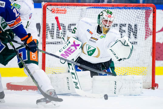 Färjestads målvakt Fredrik Pettersson Wentzel