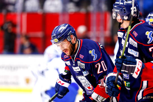 Linköpings Jeff Taffe jublar