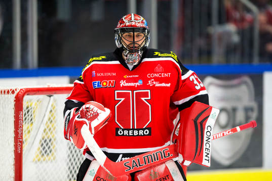 Örebros målvakt Julius Hudacek