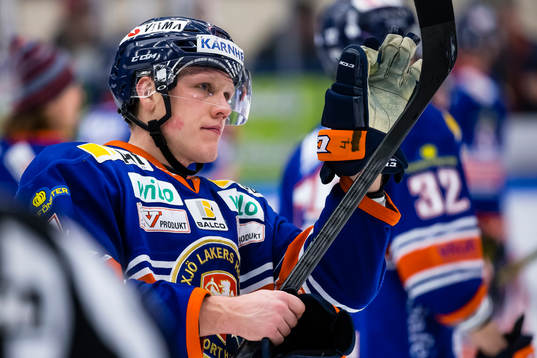 Växjös Niclas Lundgren firar