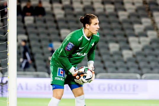 Norrköpings målvakt David Mitov Nilsson
