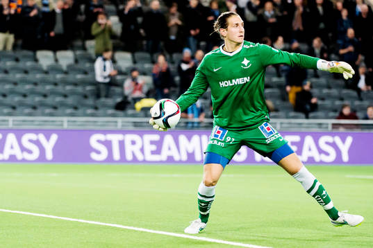 Norrköpings målvakt David Mitov Nilsson