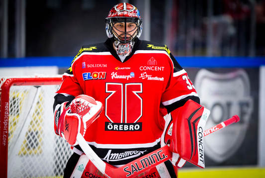 Örebros målvakt Julius Hudacek
