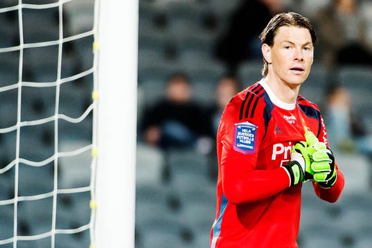Djurgårdens målvakt Kenneth Høie