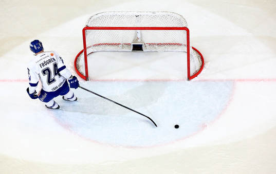 Leksands Jonas Frögren deppar