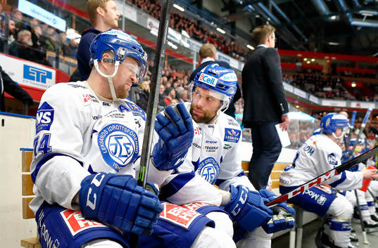Leksands Jonas Frögren och Joonas Rönnberg