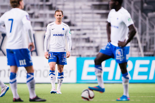 Norrköpings Marcus Falk Olander deppar