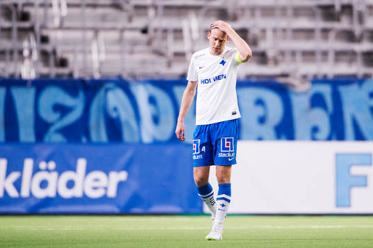Norrköpings Andreas Johansson deppar