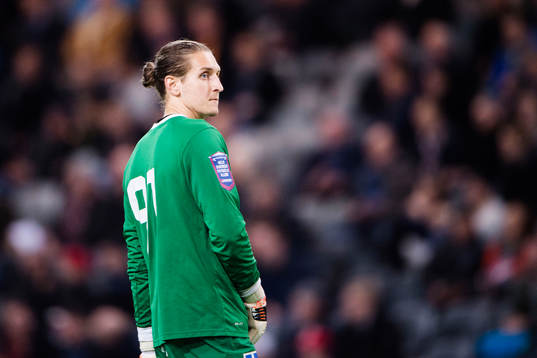 Norrköpings målvakt David Mitov Nilsson