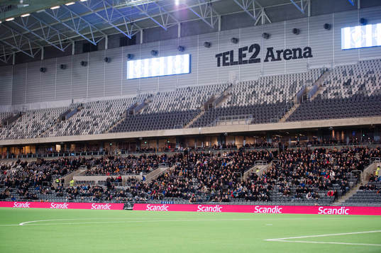 2831 tittar på fotbollsmatchen i Svenska cupen mellan