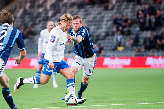 Norrköpings Nicklas Bärkroth och Djurgårdens Aleksander