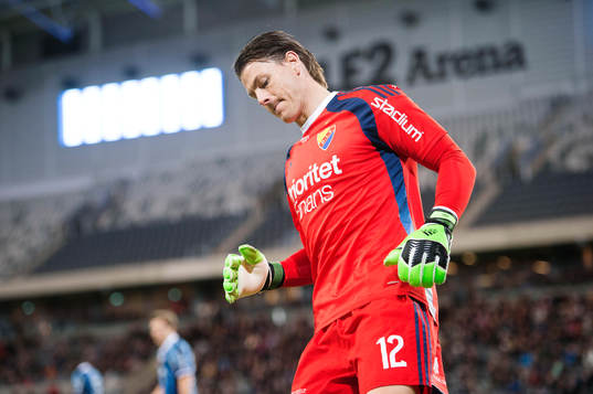 Djurgårdens målvakt Kenneth Høie