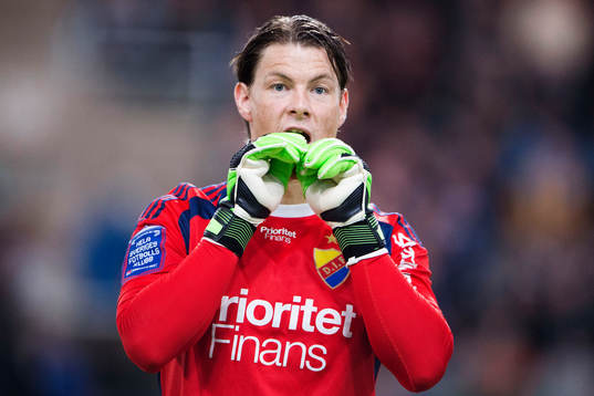 Djurgårdens målvakt Kenneth Høie