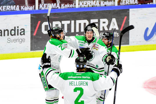 Rögles Calle Rosén, Emil Molin och Jens Hellgren jublar