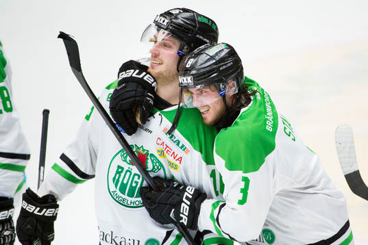 Rögles Christopher Liljewall kramas om av Sebastian