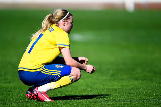 Sveriges Jenny Hjohlman deppar