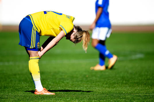 Sveriges Olivia Schough deppar