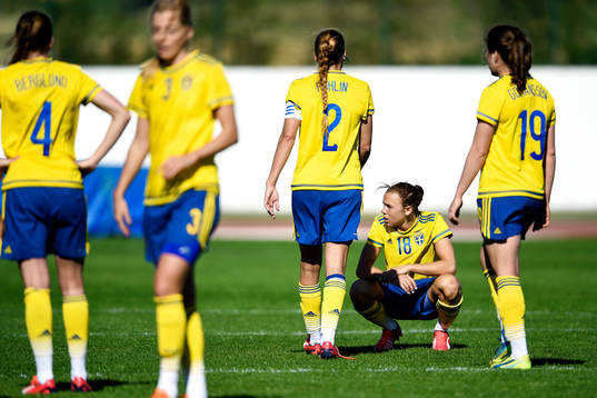 Sveriges Jessica Samuelsson deppar