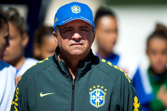 Brasiliens förbundskapten Vadao