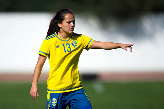 Sveriges Malin Diaz Pettersson