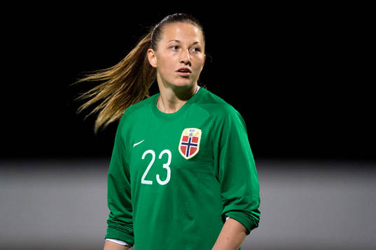 Norges målvakt Cecilie Fiskerstrand