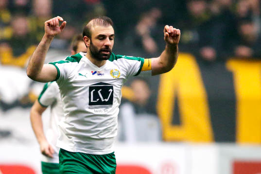 Hammarbys Kennedy Bakircioglu jublar