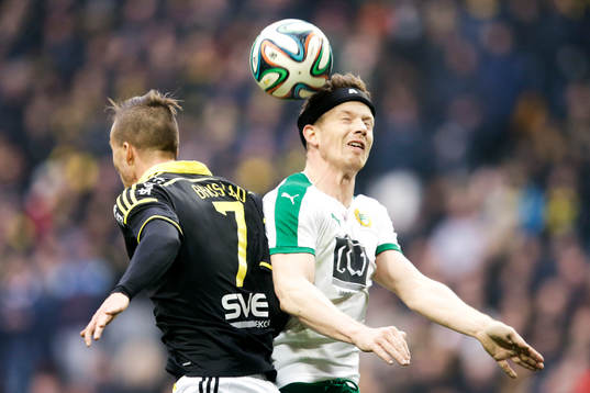 s Fredrik Brustad och Hammarbys Thomas Guldborg Christensen