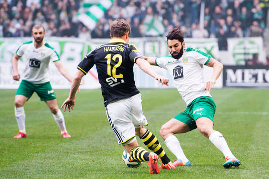 s Haukur Hauksson och Hammarbys Stefan Batan