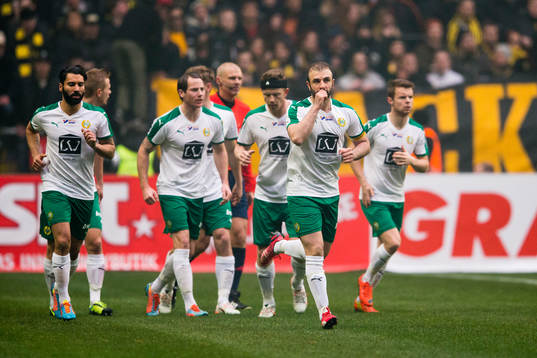 Hammarbys Kennedy Bakircioglu jublar