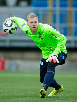 Häckens målvakt Peter Abrahamsson
