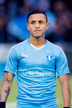 Malmö FFs Victor Yoshimar Yotun Flores