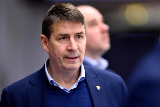 Djurgårdens huvudtränare Hans Särkijärvi på