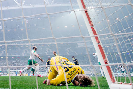 Hammarbys Kennedy Bakircioglu jublar
